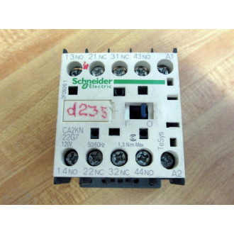 Telemecanique CA2-KN22G7 Relay CA2KN22G7 - Used