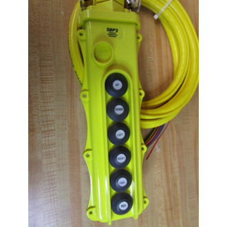 Magnatek SBP2 Pendant Pushbutton Station Missing Back - New No Box