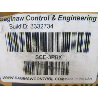 Saginaw Control & Engineering SCE-3PBX Metal Enclosure SCE3PBX