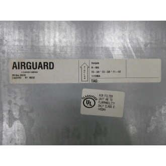 AirGuard R-904 Filter R904 - New No Box