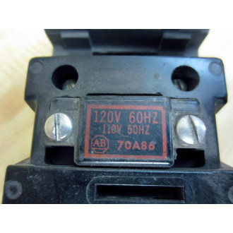 Allen Bradley 702-AOD92 3P Contactor 702AOD92 - Used