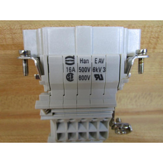 Harting HAN EAV Connector HANEAV 10 Position - New No Box