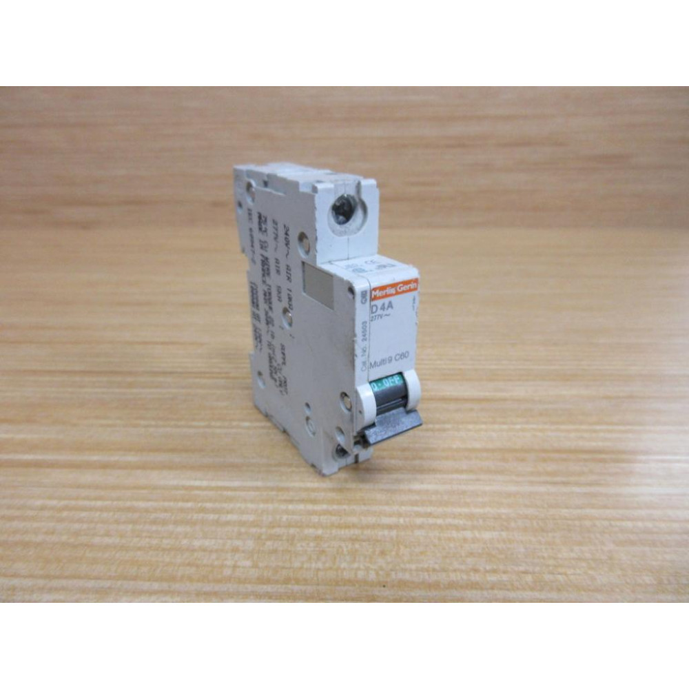 Schneider 24503 Square D Breaker 4A MG24503 Merlin Gerin - Used