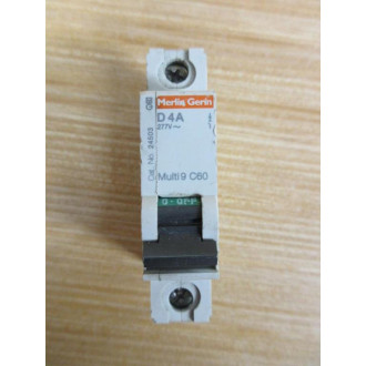 Schneider 24503 Square D Breaker 4A MG24503 Merlin Gerin - Used