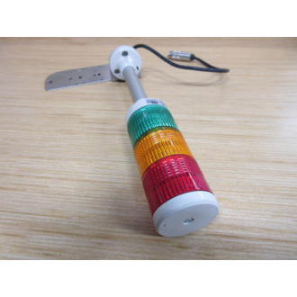 Patlite SP399089 LED Signal Tower Light LMS-02 REV.AB - Used