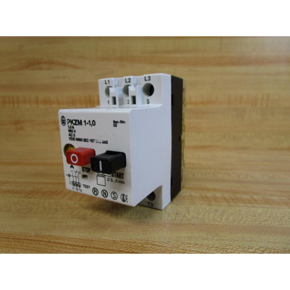 Klockner PKZM 1-1,0 Moeller Manual Motor Starter PKZM110 - Used
