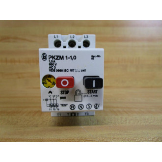 Klockner PKZM 1-1,0 Moeller Manual Motor Starter PKZM110 - Used