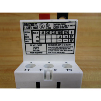 Klockner PKZM 1-1,0 Moeller Manual Motor Starter PKZM110 - Used