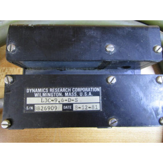 Dynamics Research L3C-9.6-D-S Cable Assembly L3C96DS - Used