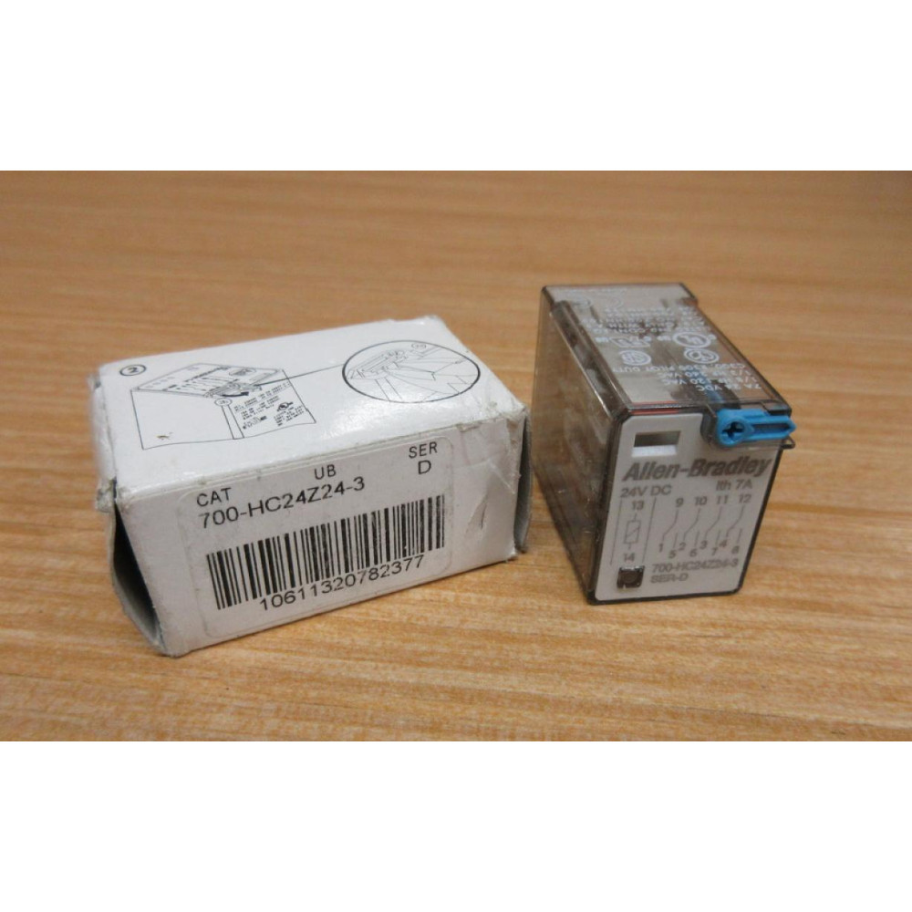 Allen Bradley 700-HC24Z24-3-24V DC Relay 700-HC24Z24-3-24VDC