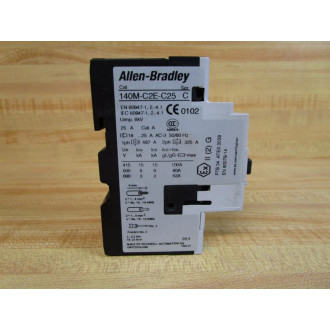 Allen Bradley 140M-C2E-C25 Rockwell 25A Circuit Breaker 140MC2EC25 - New No Box