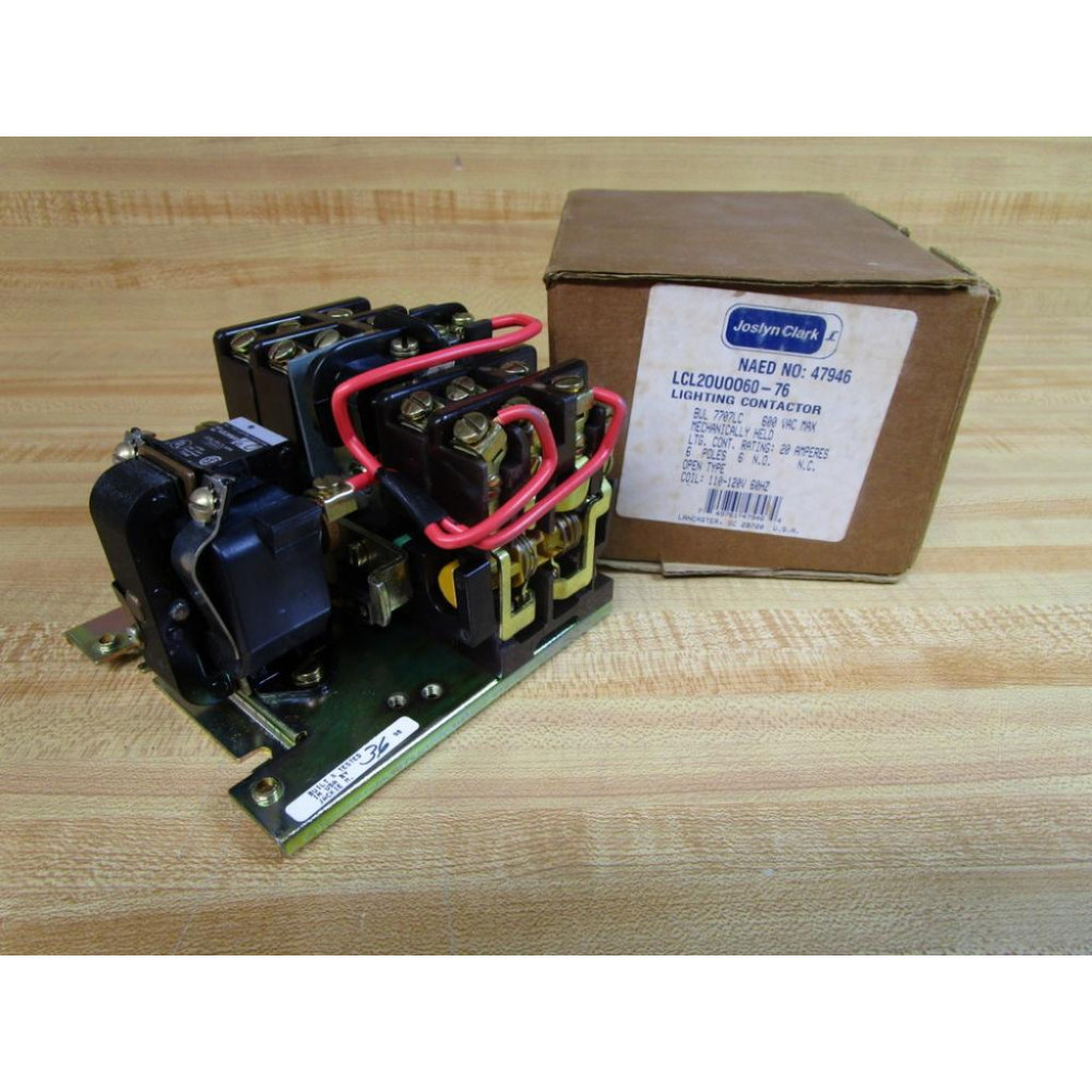 Joslyn Clark LCL20U0060-76 Lighting Contactor 47946