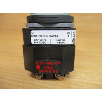 Allen Bradley 800T-FXJEQH24RA1 Push Pull Switch - New No Box