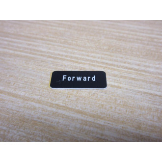 Siemens 3SB39021EF Inscription Plate (Forward) (Pack of 6)