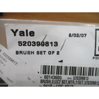 Yale 520399813 Carbon Brush Set Of 2