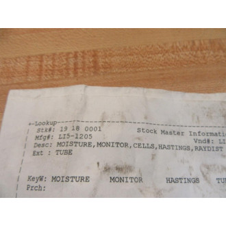 Aminco L15-1205 Narrow Range Hygrosensor L151205 - New No Box