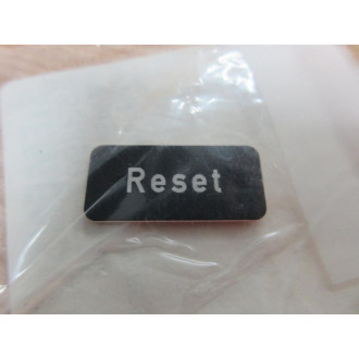 Siemens 3SB39021EM Inscription Plate (Reset) (Pack of 6)