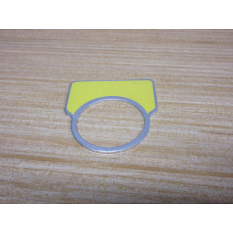 Square D Blank Yellow Legend Plate (Pack of 5) - New No Box