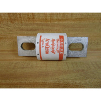 Gould Shawmut Ferraz Trionic A70Q250 Fuse A70Q250-4 - Used