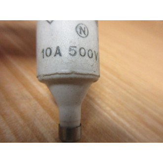 Kema Keur 10A 500V Ceramic Bottlefuse (Pack of 5) - New No Box