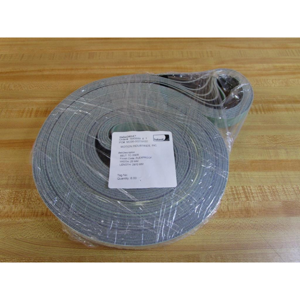 Habasit TC-35ER HabaDRIVE Flat Belt TC35ER 2970 MM