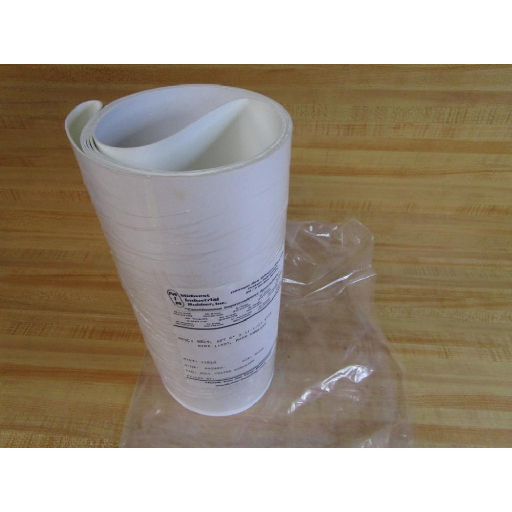 Midwest Industrial Rubber 11827 Belt 6'6" x 11-12"