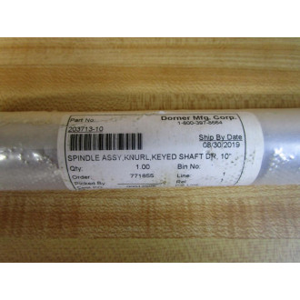 Dorner Mfg. 203713-10 Spindle Assembly 20371310