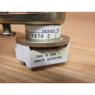 Allen Bradley 800H-JP2KB7 Selector Switch 800HJP2KB7 Series C - Used