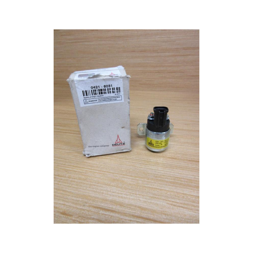 Deutz 0421-6031 Relay Solenoid  ARD1323