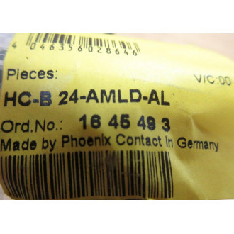 Phoenix Contact HC-B 24-AMLD-AL Panel Mount Base 16 45 49 3