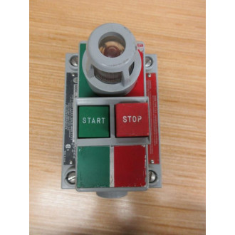 Allen Bradley 800H-2HAD10R7 Push Button Station 800H2HAD10R7 - Used
