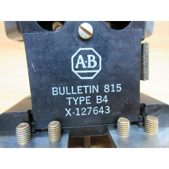 Allen Bradley X-127643 Overload Relay 815-B4 - New No Box