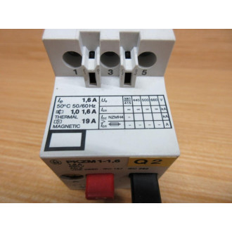 Moeller PKZM 1-1,6 Manual Starter PKZM116 - Used