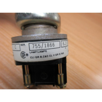 Allen Bradley 800H-PP16R Pilot Light 800HPP16R Ser.C W 40171-002-01 - Used