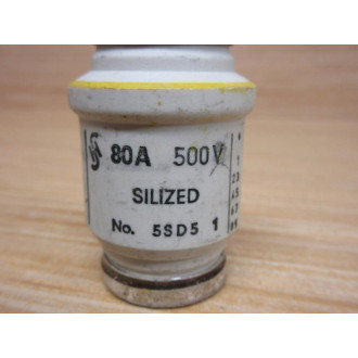 Siemens 5SD5 1 80A Fuse 5SD51 - New No Box