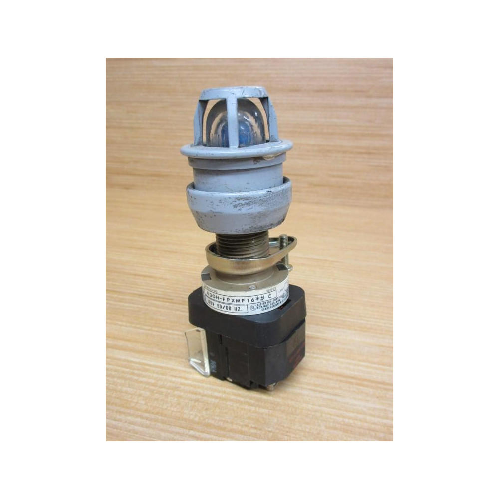 Allen Bradley 800H-FPXMP16BD1 Push Button W40171-002-01, 800T-XD1 - Used