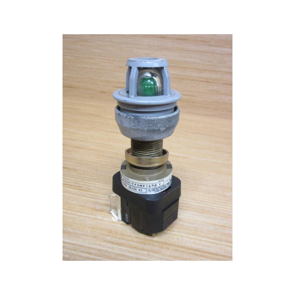 Allen Bradley 800H-FPXMP16GA7 Push Button W 40171-02-01,800T-XA7 - Used