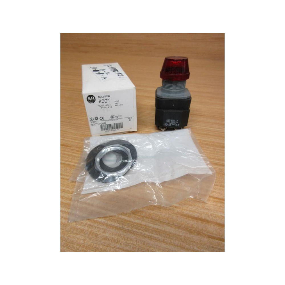 Allen Bradley 800T-P26R Pilot Light  800TP26R Ser. U, W800T-N327