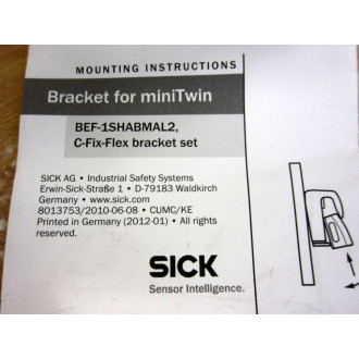 Sick BEF-1SHABMAL2 C-Fix-Flex Bracket Set 2056598