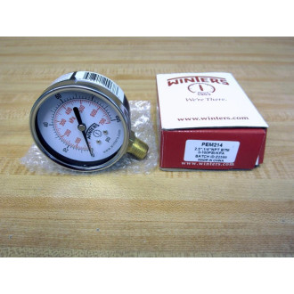 Winters PEM214 2.5" PEM-Economy Pressure Gauge