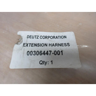 Deutz 00306447-001 Extension Cable 00306447001