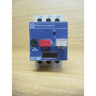 Telemecanique GV1-M07 Motor Protector GV1M07 - Used