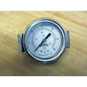 Winters PEU1402UC 2" EconoU-clamp Pressure Gauge 89905723
