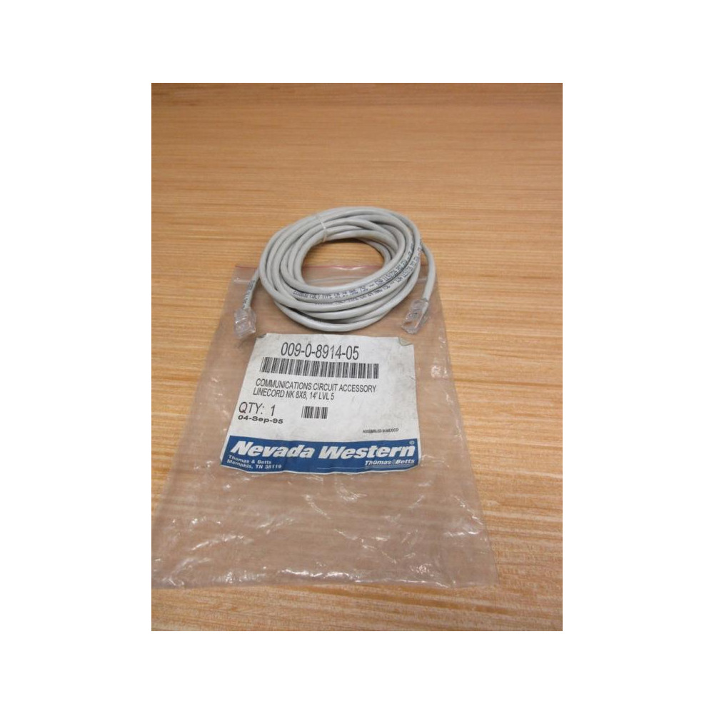 Thomas And Betts 009-0-8914-05 Line Cord 0090891405