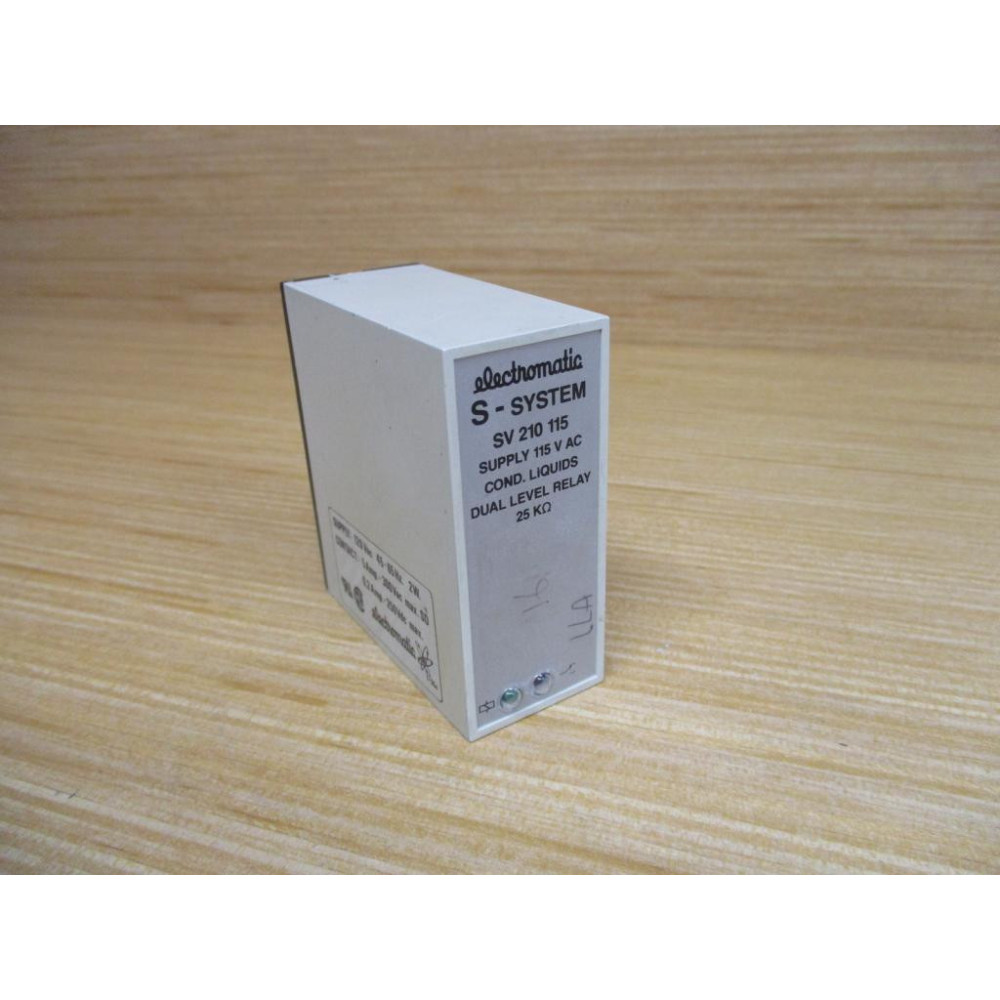 Carlo Gavazzi SV-210-115 Electromatic Dual Level Relay - Used