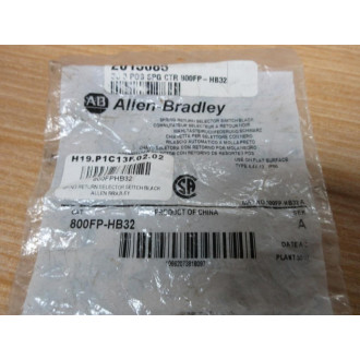 Allen Bradley 800FP-HB32 Selector Switch 800FPHB32
