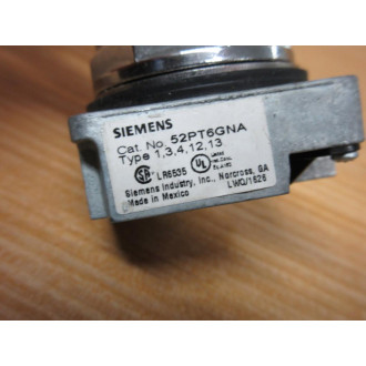 Siemens 52PT6GNA Push Button Red - New No Box