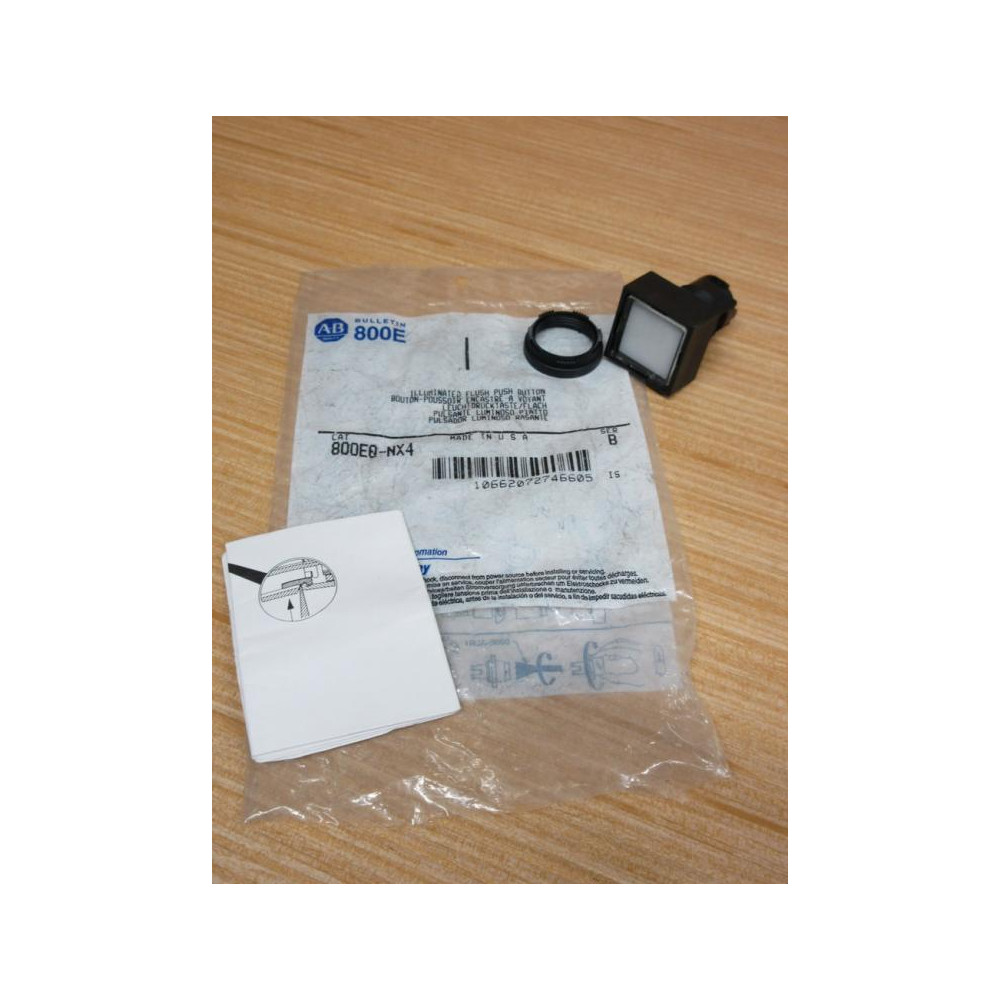 Allen Bradley 800EQ-NX4 Illum. Push Button 800EQNX4