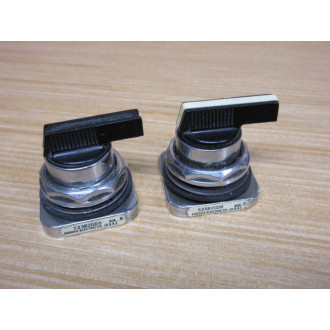 Siemens Furnas 52SB2GDB Selector Switch 1 WO White Center (Pack of 2) - Used