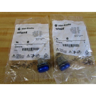Allen Bradley 800FM-P6 Blue Button 800FMP6